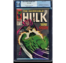 INCREDIBLE HULK #107 PGX 8.0 OWW THE HULK VS THE MANDARIN