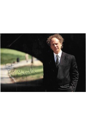ART GARFUNKEL (SIMON AND GARFUNKEL) 8X's GRAMMY WINNER SIGNED 8X10 PHOTO W/COA