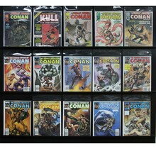 Savage Sword of Conan lot - 28 different issues including Saga, Marvel Preview