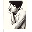 POLLY BERGEN HEAD ON HAND SIGNED PHOTO AUTOGRAPHED W/COA 8X10