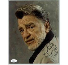 LASH LARUE, ACTOR (DECEASED) SIGNED INSCRIBED 8X10 JSA AUTHENTICATED COA #N44679