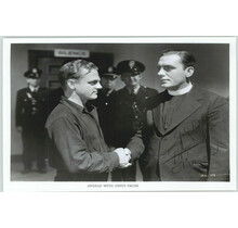 PAT O'BRIAN (DECEASED) SIGNED "ANGELS WITH DIRTY FACES" CAGNEY8X10 JSA #P4168