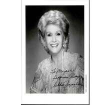 DEBBIE REYNOLDS, DECEASED CARRIE FISHER'S MOM SIGNED 8X10 WITH COA