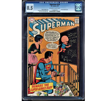 SUPERMAN #224 CGC 8.5 OWW DC COVER GALLERY PAGE CGC #1134052015