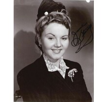 JUNE STOREY, CANADIAN ACTRESS DECEASED AUTOGRAPHED 8X10 PHOTO