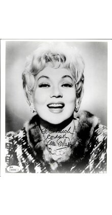 ANN SOTHERN, ACTRESS SIGNED (DECEASED) 8X10 JSA AUTHENTICATED COA #N44498