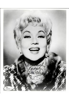 ANN SOTHERN, ACTRESS SIGNED (DECEASED) 8X10 JSA AUTHENTICATED COA #N44498