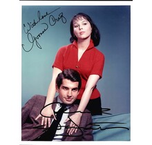 YVONNE CRAIG 60'S TV BATGIRL AND GEORGE HAMILTON ACTOR, 8X10 PHOTO WITH COA