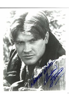 ANDREW STEVENS AUTOGRAPHED SIGNED 8X10 PHOTO WARMEST WISHES"