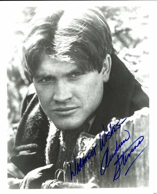 ANDREW STEVENS AUTOGRAPHED SIGNED 8X10 PHOTO WARMEST WISHES"