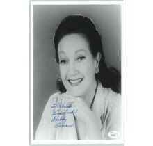 DOROTHY LAMOUR, MOVIE STAR (DECEASED) SIGNED 8X10 JSA AUTHEN. COA #P41822