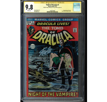 TOMB OF DRACULA #1 CGC 9.6 SS SIGNED 2X's STAN LEE AND NEAL ADAMS CGC #1960749007