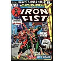 Marvel Premiere #16 2nd App. Iron Fist, 1st Larry Hama Marvel art, Very Fine-