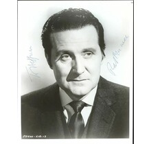 PATRICK MACNEE SIGNED "THE AVENGERS" TV SERIES AUTOGRAPH PHOTO W/COA 8X10