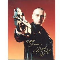 ROBERT CARYLE JAMES BOND'S BAD GUY AUTOGRAPHED 8X10 PHOTO W/COA