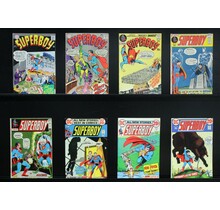 Superboy run- #140, 141, 176, 182, 184, 189, 190, 192 DC Comics- Silver & Bronze