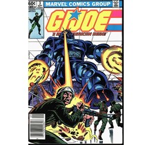 G.I. Joe A Real American Hero Lot #3, 5, 7, 8 Marvel Comics Hasbro Toys
