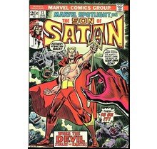 Marvel Spotlight #13 Son of Satan. VF/NM- Origin retold