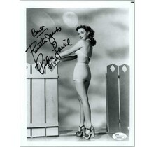 PIPER LAURIE, ACTRESS SIGNED 8X10 JSA AUTHENTICATED COA #N44680