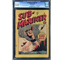 SUB-MARINER COMICS #32 CGC 2.0 1949 ORIGIN OF SUB-MARINER #CGC #1136721001