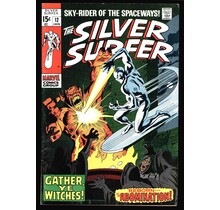 Silver Surfer #12 Fine- vs. The Abomination 15¢ cover