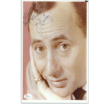 JOEY BISHOP, ENTERTAINER (DECEASED) 8X10 SIGNED JSA AUTHENTICATED COA #P41555