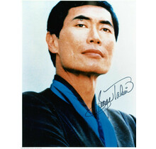 GEORGE TAKEI AUTOGRAPHED SIGNED 8X10 "HIKARU SULU" STAR TREK ENTERPRISE PILOT