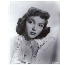 BEVERLY GARLAND, ACTRESS WAS THE WIFE MRS DOUGLAS ON MY 3 SONS 8X10 PHOTO W/COA