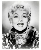 ANN SOTHERN, ACTRESS SIGNED (DECEASED) 8X10 JSA AUTHENTICATED COA #N44498