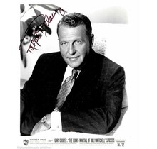 RALPH BELLAMY SIGNED AUTOGRAPHED 8X10 (DECEASED) JSA AUTHENTICATED #N38703