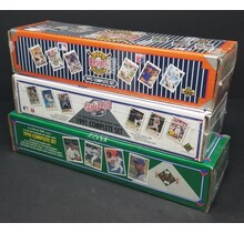 1990 1991 1992 Upper Deck Baseball Cards Factory Sealed Complete Sets Lot 1/each