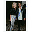 JOHN STAMOS & REBECCA ROMIJN DUAL AUTOGRAPHED SIGNED 8X10 BLACK & WHITE OUTFITS