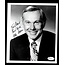 JOHNNY CARSON TONIGHT SHOW (DECEASED) INSCRIBED STUDIO PHOTO 8X10 JSA COA P41827