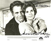 ALI MACGRAW & MAX SCHELL AUTOGRAPHED SIGNED 8X10 PHOTO "PLAYERS"