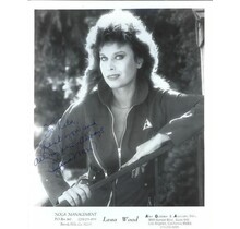 LANA WOOD SIGNED PHOTO WAS IN PLAYBOY. NATALIE WOOD'S SISTER W/COA 8X10