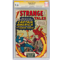 STRANGE TALES #114 CGC 9.6 SS STAN LEE SIGNED 1 of 1 CAPY COVER #117162003