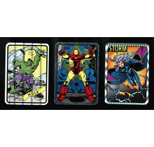 Marvel Kodak Vending Sticker 3 Count Lot Hulk, Storm, Iron Man