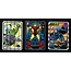 Marvel Kodak Vending Sticker 3 Count Lot Hulk, Storm, Iron Man