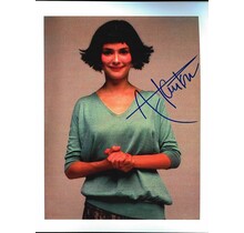 AUDREY TAUTOU, FRENCH ACTRESS AUTOGRAPHED SIGNED 8X10 WITH COA