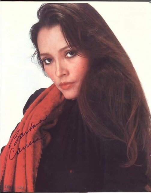 BARBARA CARRERA, ACTRESS SIGNED 8X10 Bond Girl Fatima Blush WITH COA
