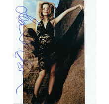 LEA THOMPSON AUTOGRAPHED SIGNED 8X10 BACK TO THE FUTURE CO-STAR SEXY IN BLACK