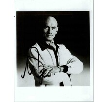 YUL BRYNNER (DECEASED) OSCAR WINNER AUTOGRAPHED SIGNED 8X10 JSA COA #38733