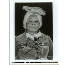 THELMA MCQUEEN (DECEASED) PRISSY ON GWTW AUTOGRAPHED SIGNED 8X10 JSA COA #44412