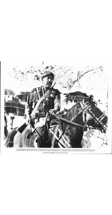 ANTHONY QUINN ACTOR, WRITER AUTOGRAPHED SIGNED 8X10 UNIVERSAL PRESS SHEET