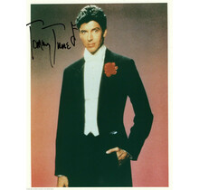 TOMMY TUNE IN TUX AUTOGRAPHED SIGNED 8X10 COLOR PROMO PHOTO