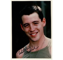 MATTHEW BRODERICK YOUNGER BIG SMILE SIGNED PHOTO AUTOGRAPHED W/COA 8X10