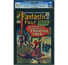 FANTASTIC FOUR #36 CGC 9.6 OWW 2ND HIGHEST GRADED 1ST FRIGHTFUL FOUR 0117119002