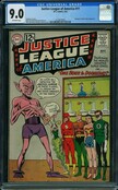 JUSTICE LEAGUE OF AMERICA #11 CGC 9.0 ABNEGEZAR, RATH & GATH APP #1273675005