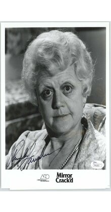 ANGELA LANSBURY ACTRESS, SIGNED 8X10 JSA AUTHENTICATED COA #P41653