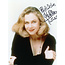 KATHLEEN TURNER AUTOGRAPHED SIGNED 8X10 POSING WITH PEARLS IN BLACK